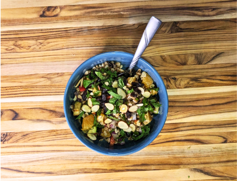 Drunk’n End of Summer Farro Salad