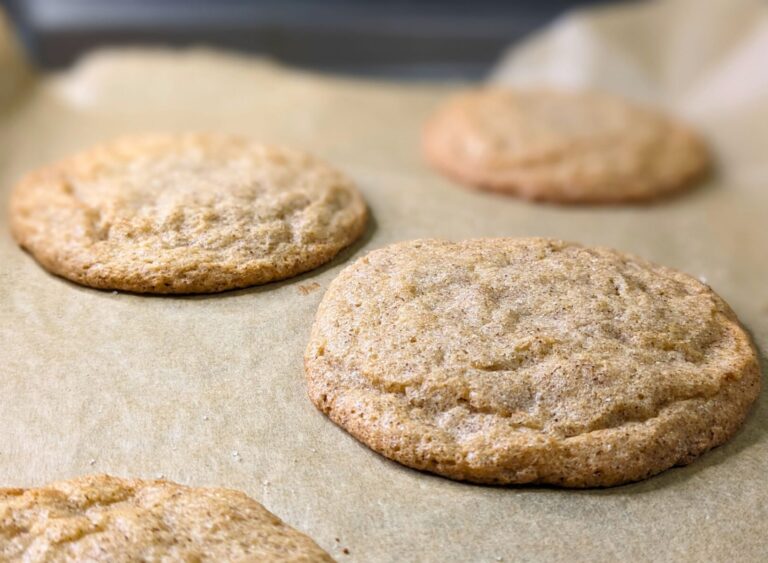 Horchata Snickerdoodle Cookies