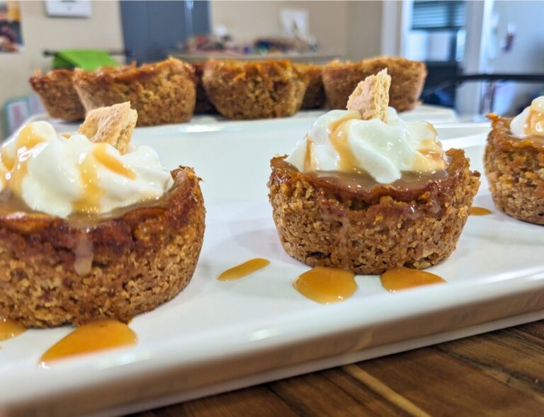 Best of 2023: No Bake Pumpkin Pie Tartlets