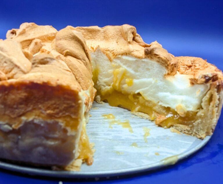 Winter Spiced Lemon Meringue Pie