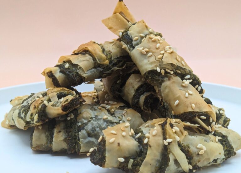 Gourmet & High Protein Spanakopita Cigars