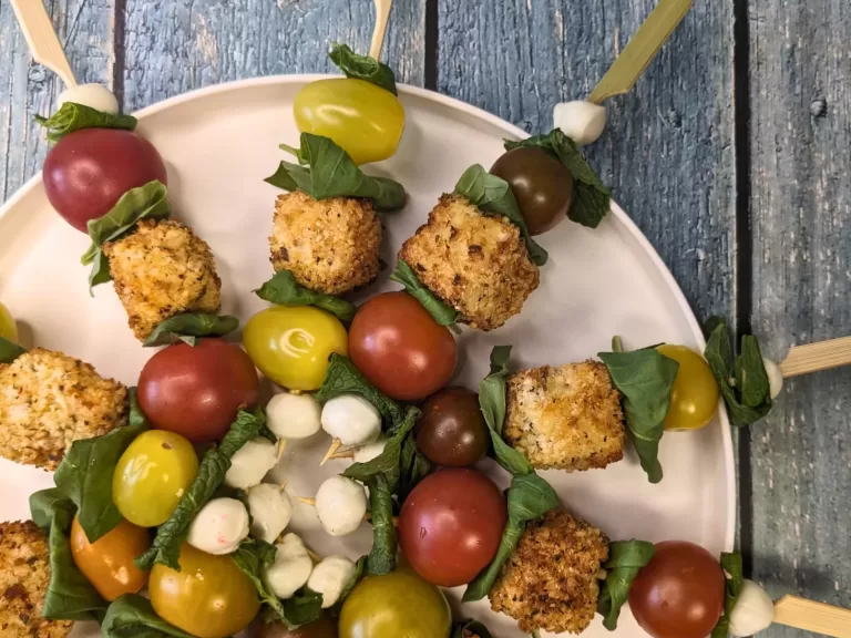 Delight Your Taste Buds: Irresistible Caprese Skewers that Pack a Flavor Punch!