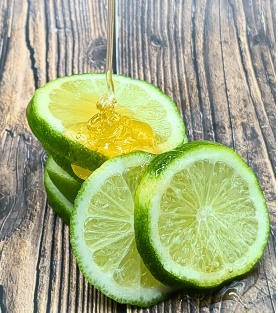 spring brunch - honey on limes