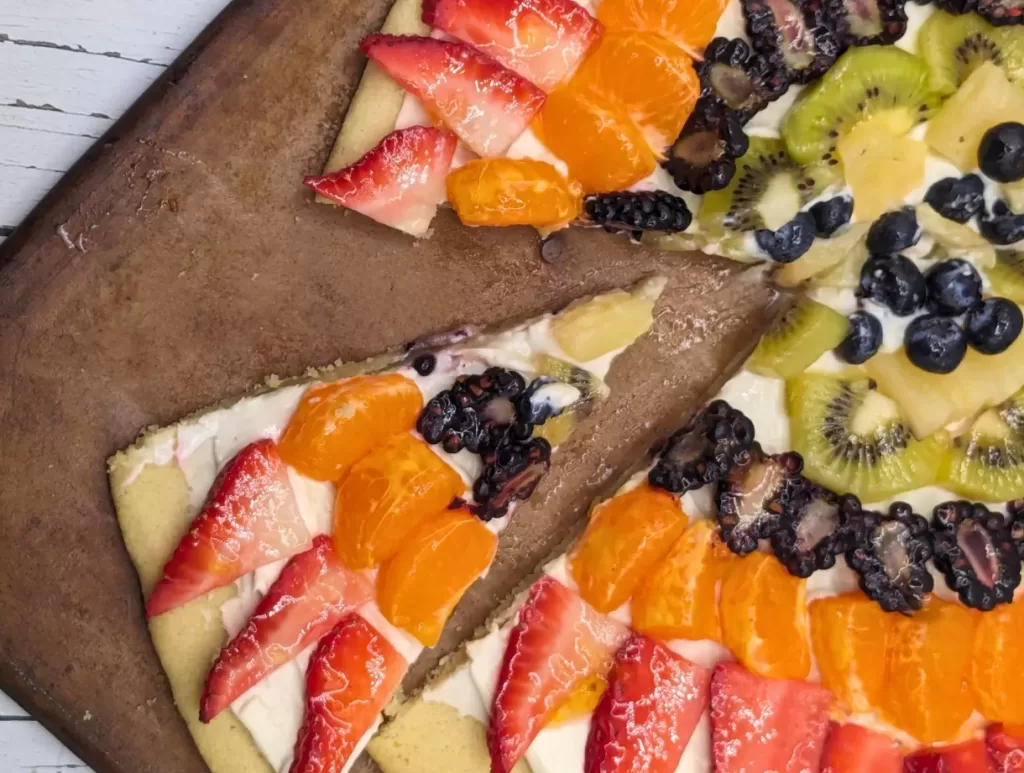 fruit pizza